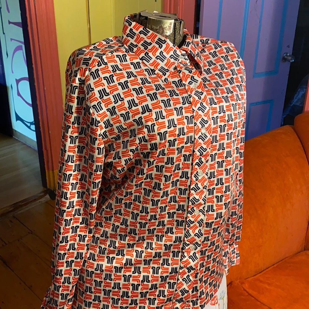 Vintage 1960s Lanvin Women’s shirt.
